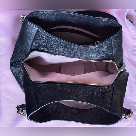 Kate Spade Hailey Black Medium Shoulder Bag - Picture 10 of 10